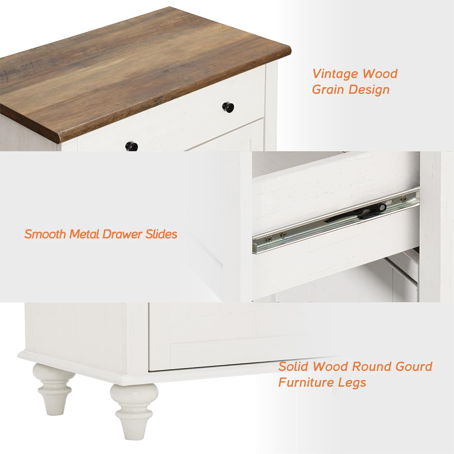 WAMPAT 34’‘ White Buffet Cabinet with Doors and Drawer, Wood Kitchen Storage Cabinet Modern Farmhouse Coffee Bar Table Sideboard Credenza for Dining Room