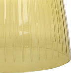SAFAVIEH Home Collection – Bethony Yellow Glass & White Marble Top Side Table, Fully Assembled (ACC3219A)