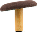 Ergonomic Wooden Stool for Posture Correction Core Strength Support Compact Portable Design for Office Home and Travel Use