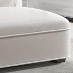 Modern Light Luxury Bed End Stool Bedside Simple Modern Bedroom Leather Couch Cloakroom Long Bench Entryway(Light Gray)