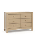 Graco Noah 6-Drawer Dresser, Driftwood | GREENGUARD Gold Certified, Wood Dresser for Bedroom, Kids & Nursery Storage Chest, Safety Interlocking Drawers, Kids Bedroom