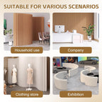 Paper Room Divider,Folding Privacy Screens,Enterprise Office Room Divider Paper,Indoor Folding Portable Partition Screen, for Home/Office/Clothing Store/Enterprise