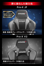 エーケーレーシング(Akracing) Pro-X V2 Gaming Chair, Grey
