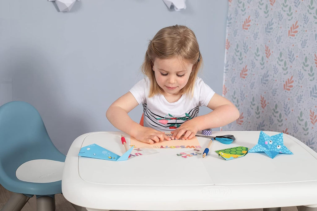 Smoby - Kid Table - Furniture for Children - from 18 Months - Indoor and Outdoor - White - 880405