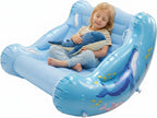 Sensory Chair for Kids, Inflatable Rocking Chair for Autism & ADHD, Cloud Rocker for Deep Pressure Therapy, Sensory Room Equipment for Toddlers Boys & Girls (Sea)