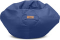 Dojo Classic Kids Bean Bag Chair (Filled) - Tough, Stain Resistant and Ultra Comfortable (Dark Navy)