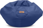 Dojo Classic Kids Bean Bag Chair (Filled) - Tough, Stain Resistant and Ultra Comfortable (Dark Navy)