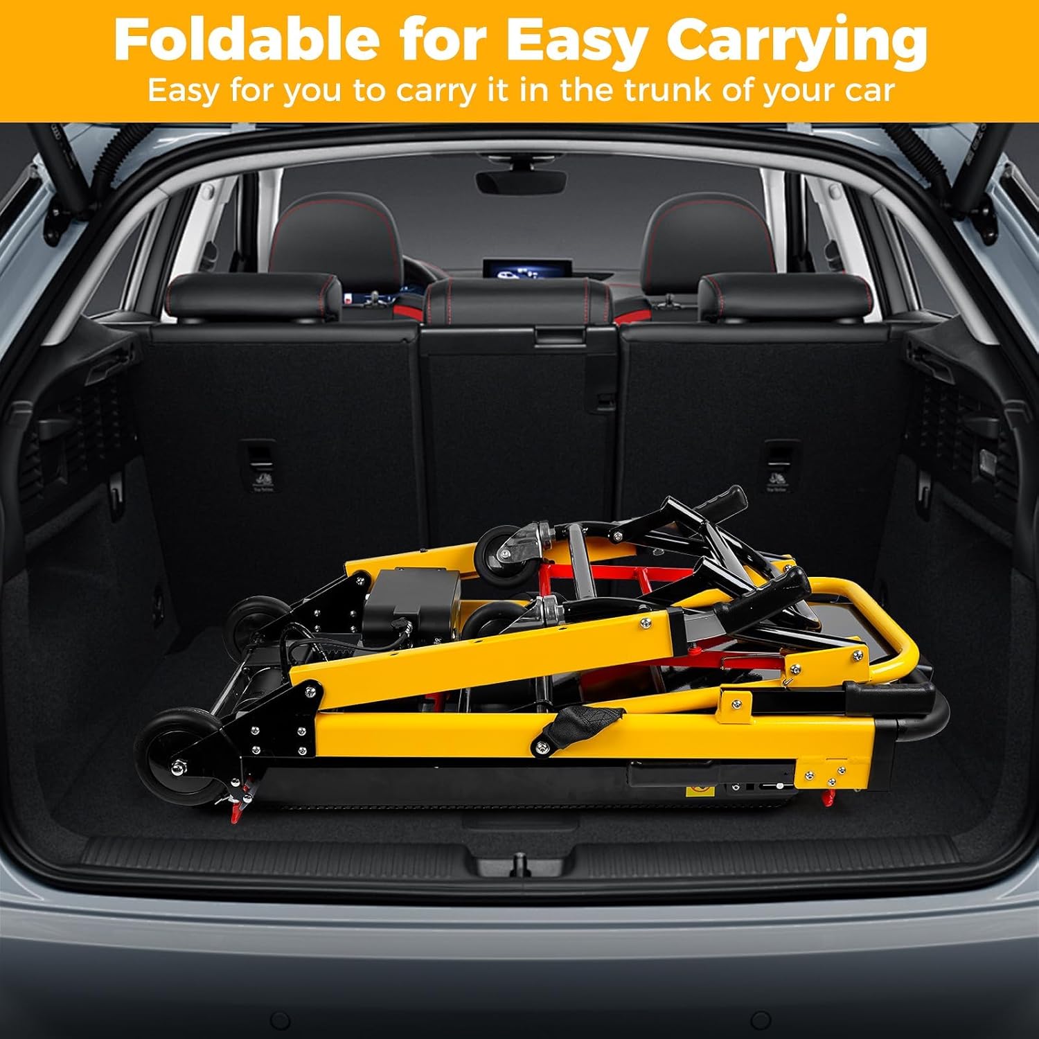 Power Chair,Electric Mobile Chair 480 lbs Load-Bearing,Power Portable Foldable Lockable Seat for Outdoor & Indoor
