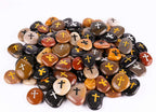 ROCKIMPACT 100PCS Cross Engraved Rocks Inspirational Stones Clinging Cross Heavenly Blessings Gifts Faith Stones Novelty Gratitude Rocks Healing Prayer Stones Encouragement Rocks Wholesale, 2"-3" ea