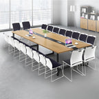 20 Pack Stacking Chairs with Padded Seat 1102 lbs Stackable Office Guest Chairs with Metal Sled Base Lobby Waiting Reception Chair for Cafeteria Library Church Banquet Halls Training Room