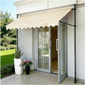 Retractable Patio nings - Adjustable Height No Drilling Installat Suitable for Any Window/Door - 400CM/157.5in Outdoor Sune Soluts