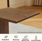 Solid Wood C Shaped Side Table for Couch, Space-Saving End Table, Narrow Snack Tray for Sofa Bed, Versatile Uses As Shoe Bench Coffee Table Footstool(11.81×13.94×25.59in, Natural Wood Color)