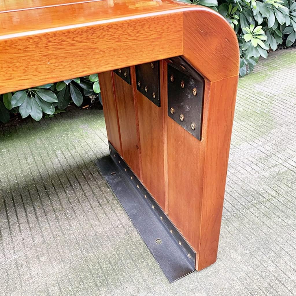 Patio Benches for Outdoors Simple Park Bench Square Garden Landscape Outdoor Leisure Suitable for Courtyard Backyard Garden Benches for Outdoors