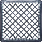 Hudson Exchange 13 x 13 x 11" (16 Quart, 4 Pack) Mesh Commercial Grade Milk Crate Handled Storage Container Tote, Black