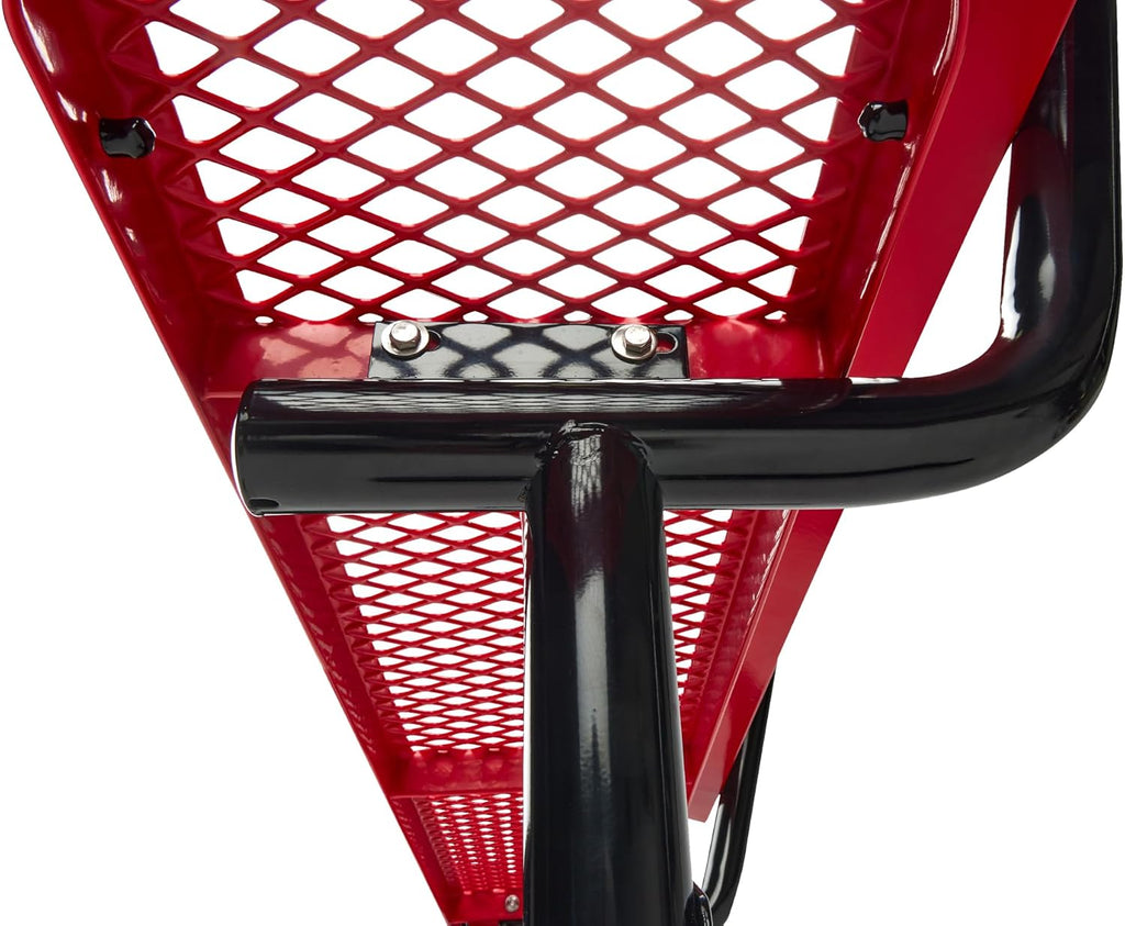 The City™ Series Buddy Benches, Red, 72" L x 12" W x 18.25" H