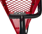 The City™ Series Buddy Benches, Red, 72" L x 12" W x 18.25" H