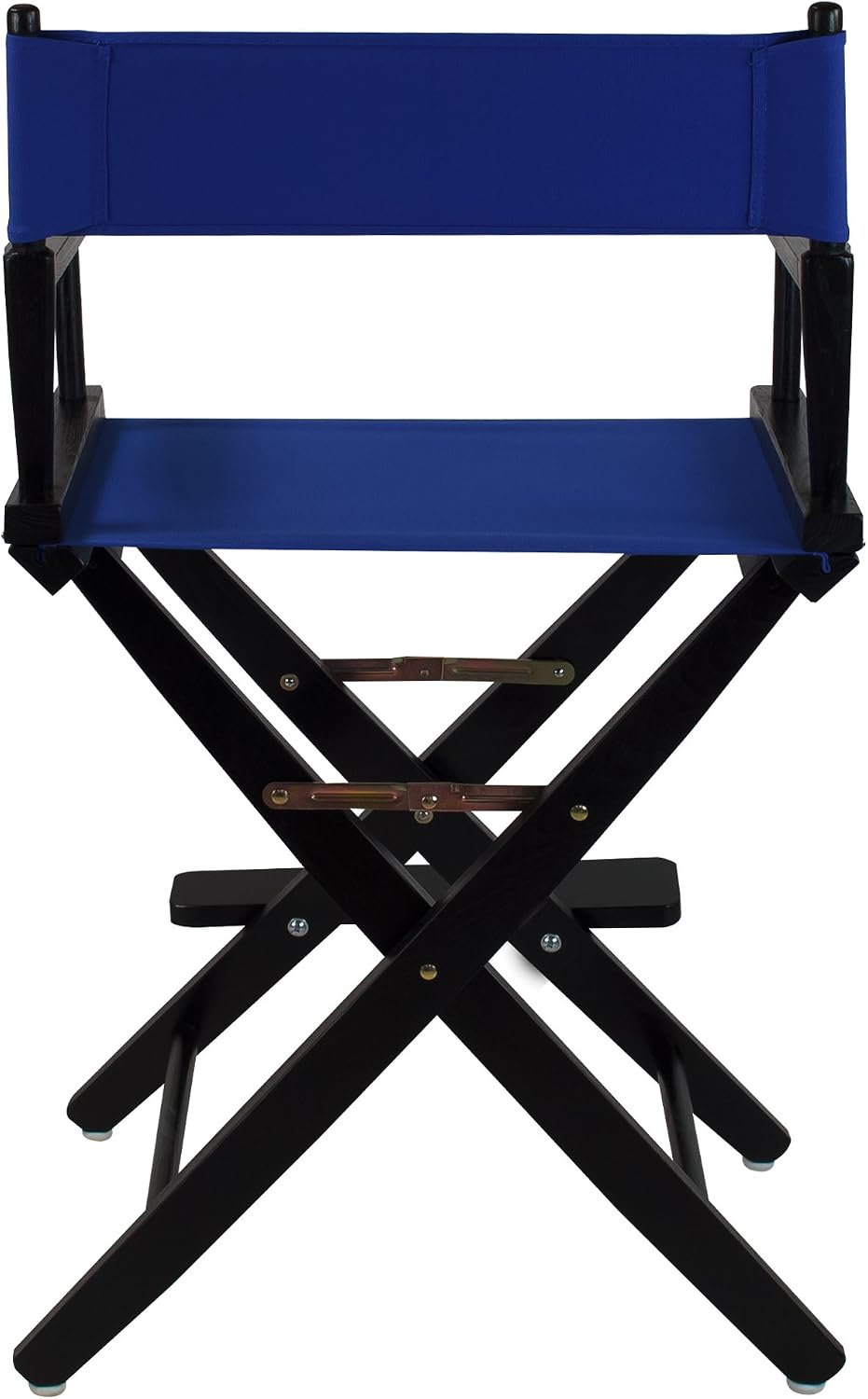 American Trails Extra-Wide Premium 24" Director's Chair Black Frame with Royal Blue Canvas, Counter Height