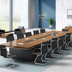 Giantex Office Reception Chairs Set - Guest Chairs, Conference Chair with Arm, Anti-Slip Foot Pads, PU Leather Home Office Chair for Meeting, Waiting Room, Lobby, Desk Chair No Wheels (Black, 8 Pack)
