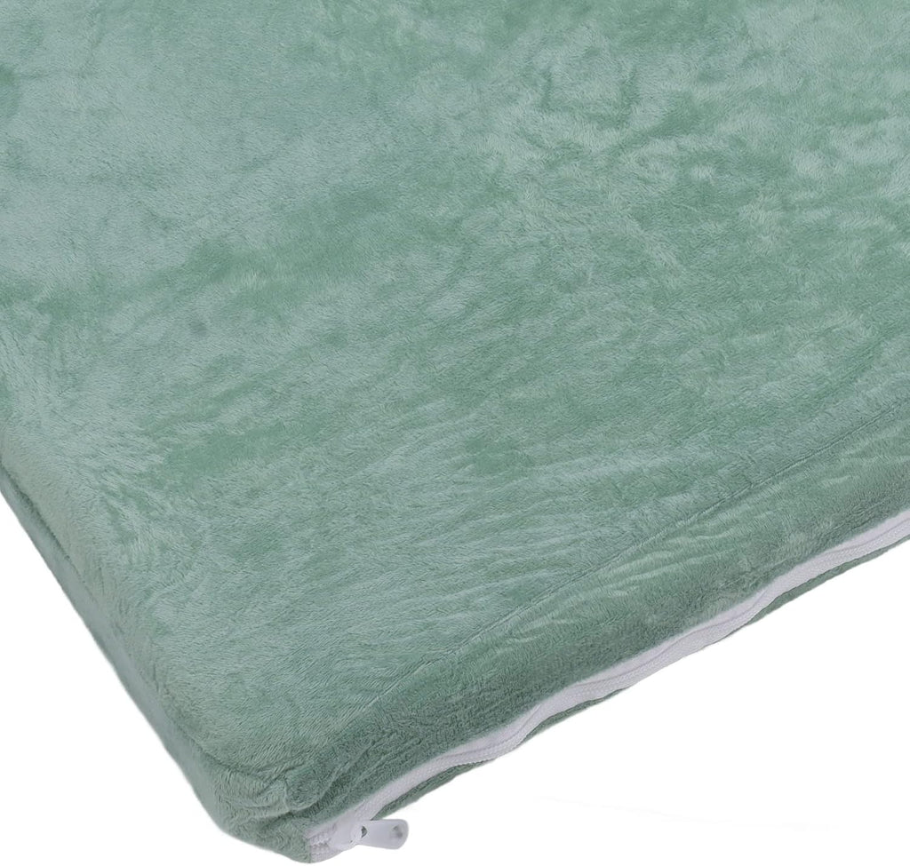 Foldable Children's Sofa Comfortable Touch Space Saving Design for Reading and Relaxing Cloth Material (2 Levels)