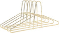 Quality Hangers Metal Hangers – Heavy Duty Hangers – Anti Theft Wire Hangers Suitable for Suits Coat Jacket – Hangers for Shuls Gyms Retail Stores Hotels – Can Carry Up to 200LBs (Gold, 60 Pack)