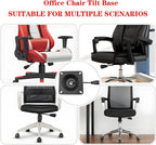 Office Chair Tilt Base Heavy Duty Control Lift Mechanism 5.5 Inches X 5.5 Inches Mounting Hole Office Chair Tilt Control Mechanism Replacement Parts