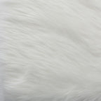 Big Joe Lotus Teardrop Bean Bag Cover Only, Ivory Short Shag, Soft Faux Fur