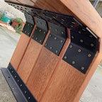 Patio Benches for Outdoors Creative and Simple Outdoor Bench Garden Viewing Seat Shopping Mall Rest Suitable for Indoor and Garden Benches for Outdoors