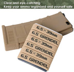 Aolamegs 6.5 Grendel/6.5X39mm Magazine Marking Band 6 Pack