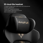 AutoFull M6 Ultra+ 2.0 Gaming Chair – World First with Shiatsu Massage | 720° Mechanical Armrests, Dynamic Lumbar Support, Adjustable Headrest | Ventilated & Heated