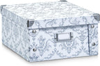 Zeller Present Vintage Storage Box, White