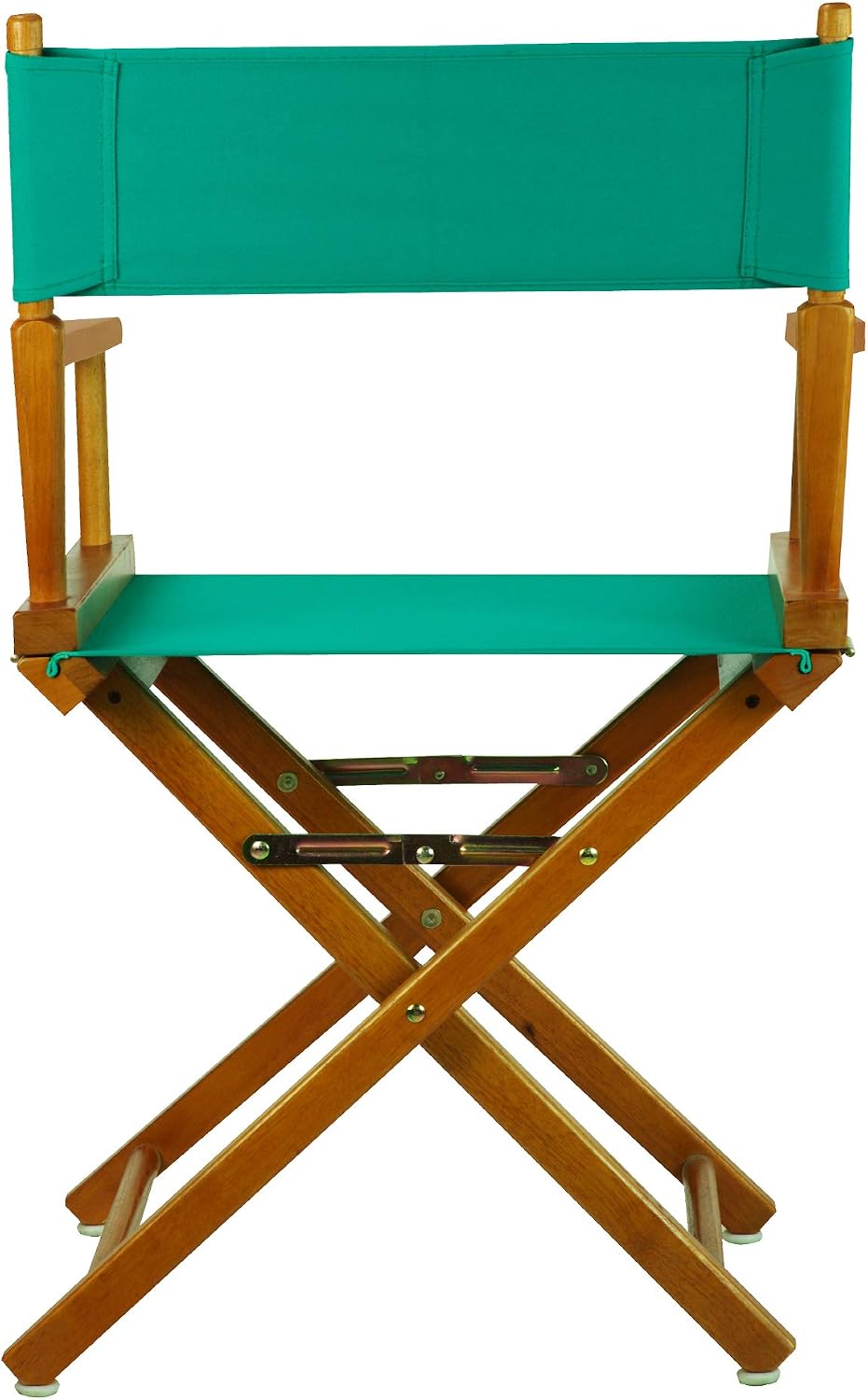 Casual Home 18" Director's Chair Honey Oak Frame with Teal Canvas