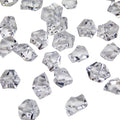 Clear Acrylic Ice Rock Crystals Treasure Gems For Table Scatters, Vase Fillers, Wedding, Banquet, Party, Event, Birthday Decoration (Clear, 385)