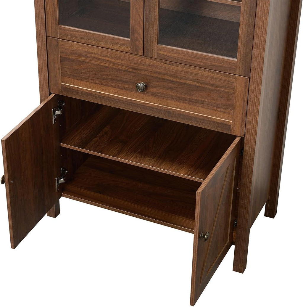 Dome Cabinet, Storage Locker with Large Storage Space, Retro Pantry Cupboard for Kitchen,for Kitchen Home