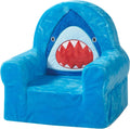Heritage Kids Figural Foam Chair Shark, Ages 3+, Blue