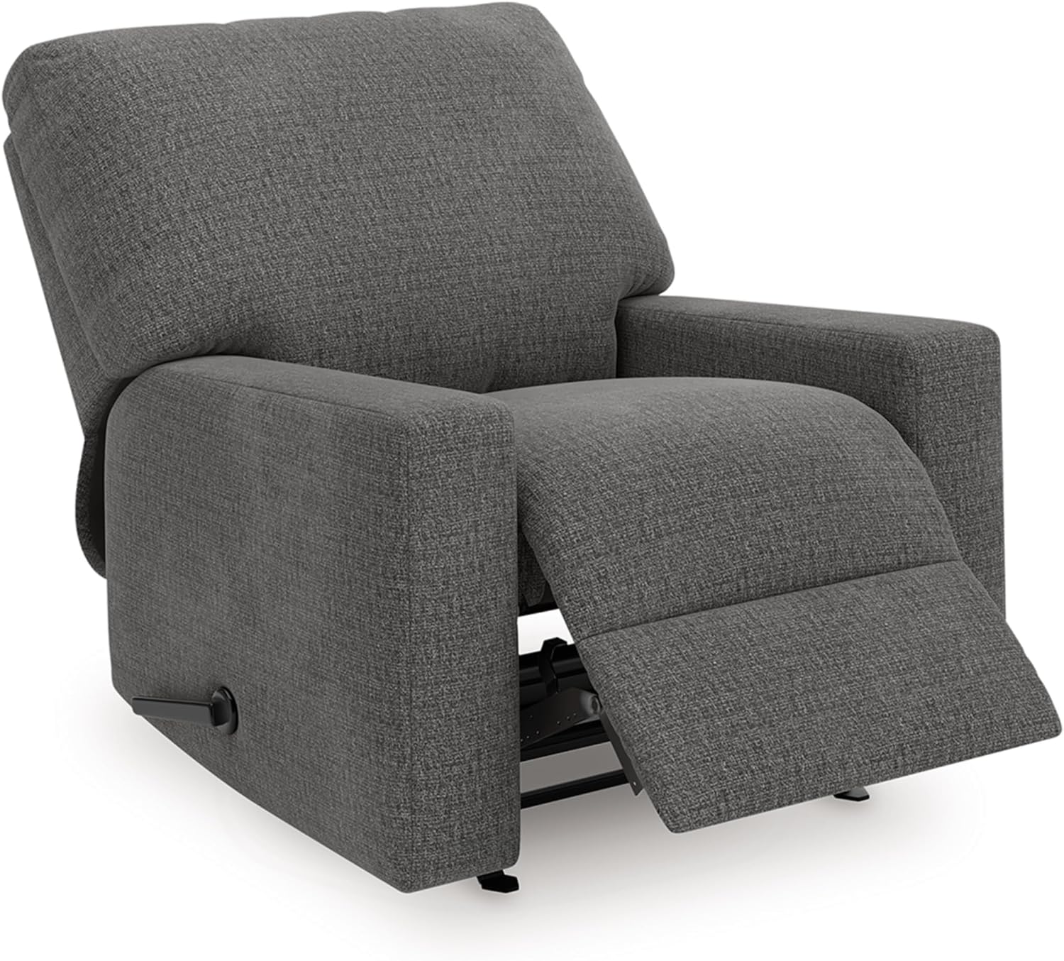 Signature Design by Ashley Seyler Lane Urban Rocking One Pull Recliner with Adjustable Backrest, Gray