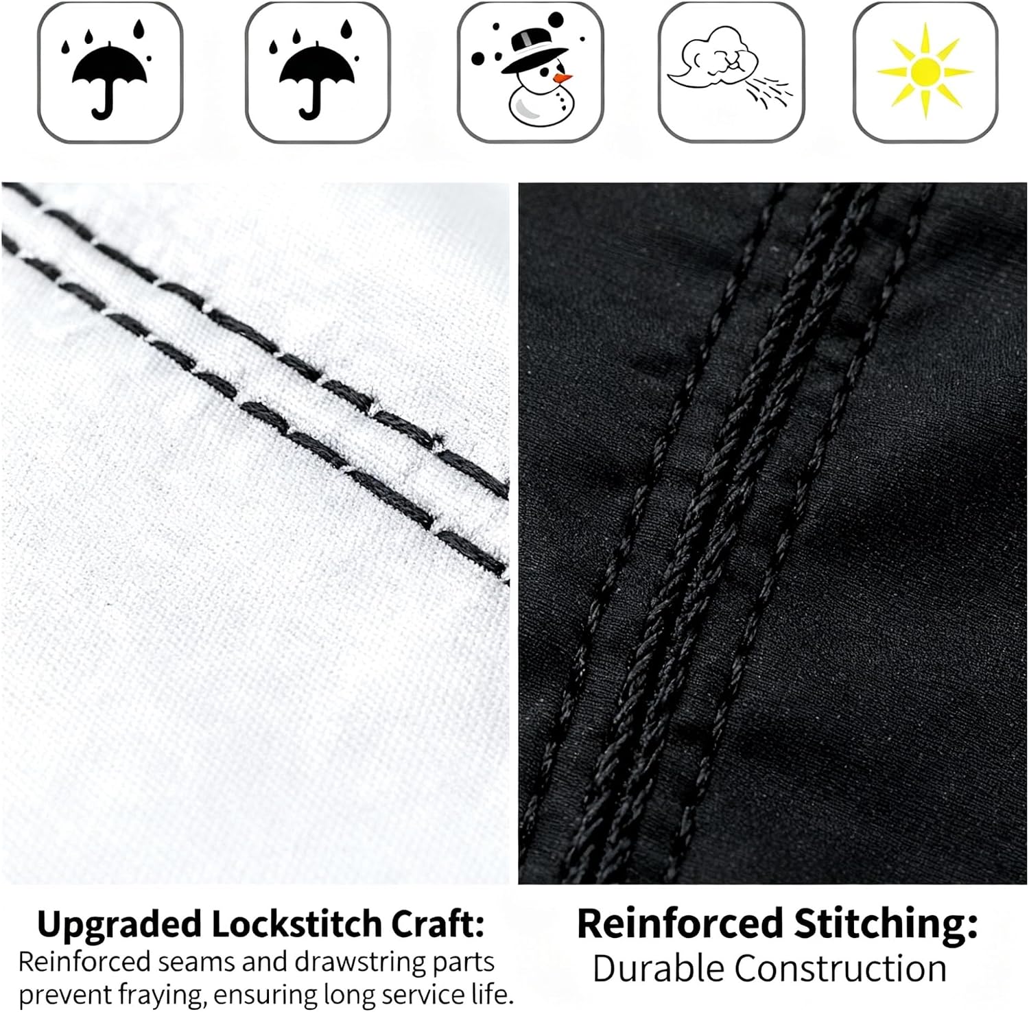 Heavy-Duty 210D Oxford Swing Cover-Waterproof UV-Resistant and Windproof Hammock with Drawstring((115cm*190cm) withstoragebag)