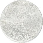 14.37" Side Table with Crack Process,Morden Concrete Accent Coffee Table with Double Barrel Shape,Garden Stools for Patio,Backyard,Outdoor,Indoor,Grey