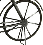 Deco 79 Metal Bike Clock, Set of 2 15"W, 9"H, Black