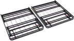 Amazon Basics Bed Frame with Storage, Foldable Metal Platform, Sturdy Steel, No Box Spring Needed, 14-inch High, Tool-Free Setup, Noise Free, Easy Assembly, Queen Size, Black