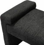 Severin Upholstered Bench-Black
