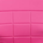 Flash Furniture Vivian Mid-Back Pink Vinyl Executive Swivel Office Chair with Chrome Base and Arms