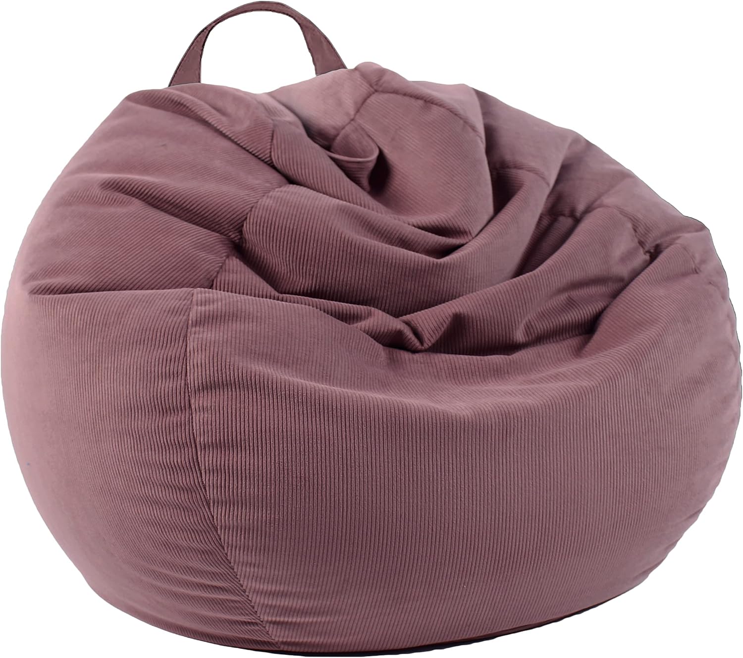 LPMOERA Stuffed Animal Storage Bean Bag Chair Cover (No Filler) For Kids and Adults.Pets Dogs/Cats Lazy Beds.Soft Premium Corduroy Stuffable Bean Bag For Organizing Children Plush Toys or Memory Foam