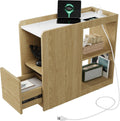 GAOMON Side Table with Wheels
