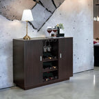 Wine Cabinet with Storage Shelves, Kitchen Wine Sideboard Cupboard Pantry Cabinet,for Kitchen Home