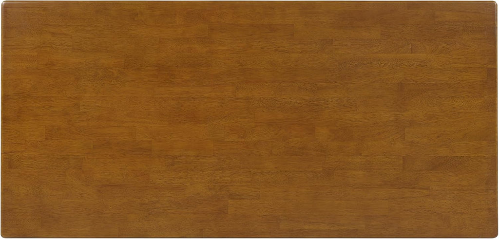 Christopher Knight Home Ace 70.28'L Solid Wood Dining Table for 6-8 People, Rubber Wood Dining Room Table, Minimalist Modern Rectangular Kitchen Table, Easy Assembly Dining Room Furniture, Walnut