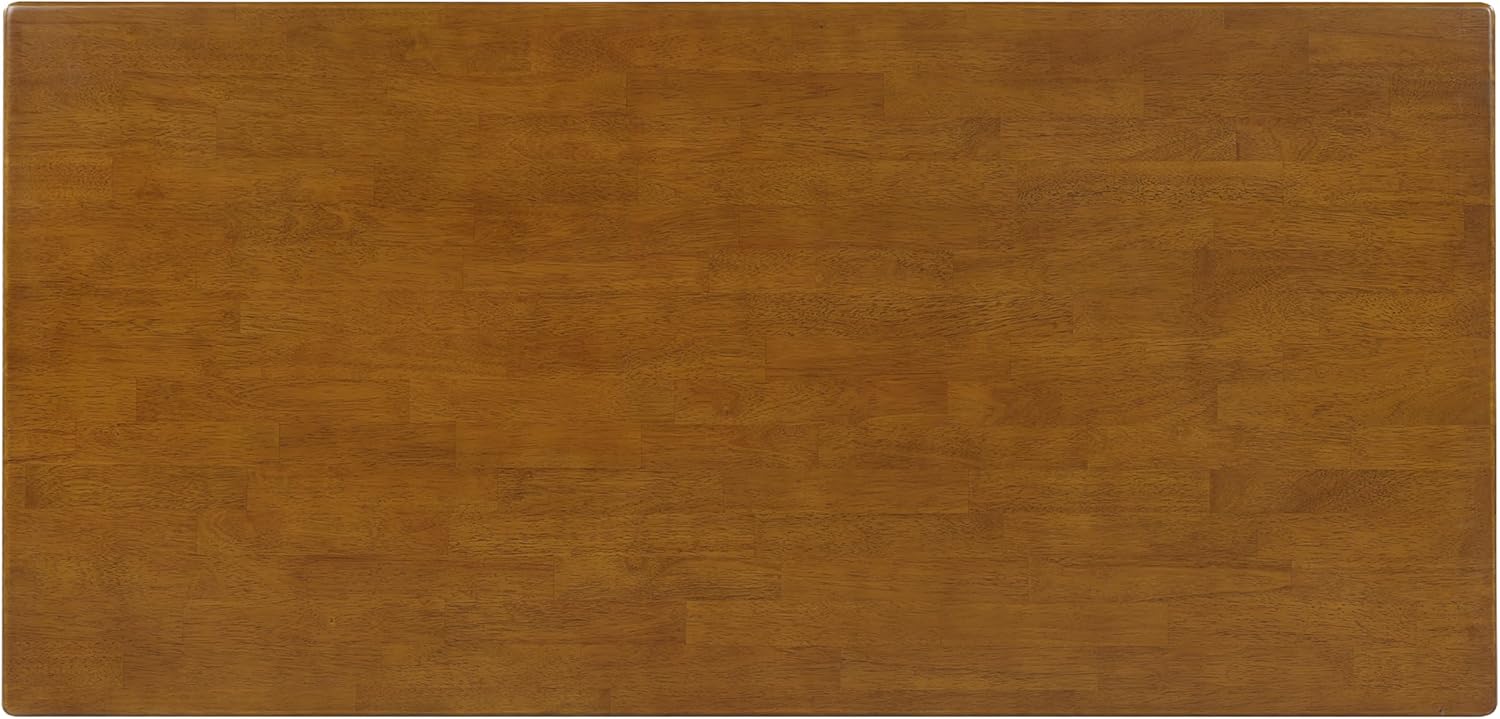 Christopher Knight Home Ace 70.28'L Solid Wood Dining Table for 6-8 People, Rubber Wood Dining Room Table, Minimalist Modern Rectangular Kitchen Table, Easy Assembly Dining Room Furniture, Walnut