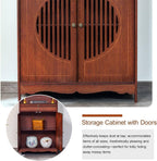 Buddhist Altar Decor Standing Cabinet, Home Meditation Shrine with Cabinet, Churches Altar Table with Drawers, for Living Room Bedroom Office(39 * 33 * 170cm/15.4 * 13 * 67in)