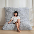 MAXYOYO 3 in 1 Bean Bag Chair, Giant Bean Bag Sofa Bed, Floor Couch with High-Density Foam Filling, Bean Bag Chair for Adult