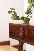 Leather Kitchen Drawer pulls