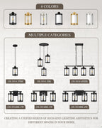 Black Pendant Lights Kitchen Island 3 Pack, Modern Kitchen Pendant Lighting Over Island with Clear Glass, Farmhouse Mini Hanging Light for Sink Dining Room, OS-3014-3PBKC